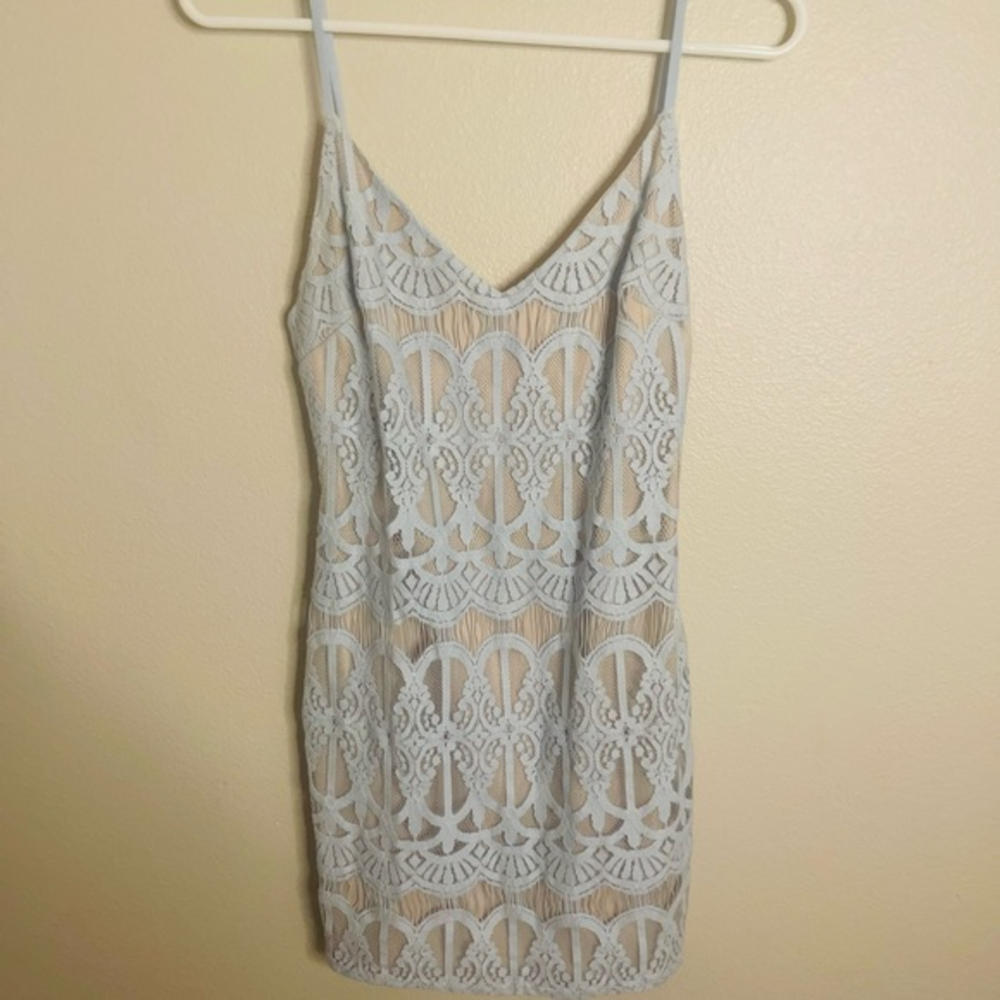 Leith Embroidered Mini‎ Dress size Small